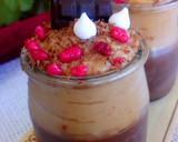 Foto del paso 7 de la receta: Vasitos de gelatina de chocolate y crema pastelera de turrón