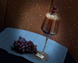 A picture of step 2 of Sparkling Grapes juice.