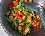Foto langkah ke 5 dari resep Tumis Tahu Buncis.