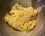 Foto del paso 8 de la receta: Miso ramen de pollo, shiitakes y espinacas🍜