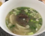 Hình bước làm 7 của món Canh xương bò (설렁탕)
