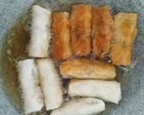 Hình bước làm 4 của món Chả cuốn chiên giòn