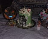 Foto del paso 6 de la receta: Torta de fantasmas!! B💀💀ooo👻👻👻