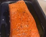 A picture of step 3 of Charred salmon and sprouts.