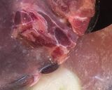 A picture of step 1 of Pork Pozole 🐷.