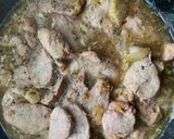 Foto del paso 4 de la receta: Solomillo de cerdo con cerveza, champiñones y jamón