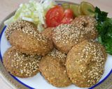 A picture of step 1 of Amazing Falafel Sandwich 😋.