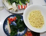 Foto langkah ke 1 dari resep Spaghetti Tom Yum Bamboe.