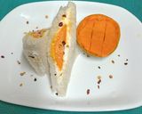 A picture of step 6 of Japanese Mango 🥭 Sando (A Cold Sandwich).
