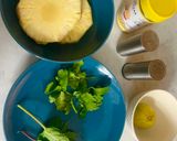 A picture of step 2 of Pineapple Relish/Fruit Salad Bowl 😋.