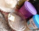Foto del paso 1 de la receta: Pudding de avena y chía sabor coco fit
