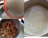 A picture of step 2 of Sabudana Kheer.