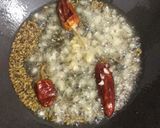 A picture of step 2 of Lehsuni lauki Chana daal.
