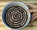 बिनाअंड्याचा zebra केक (zebra cake recipe in marathi) रेसिपी स्टेप 2 फोटो 