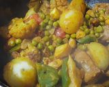 कटहल शिमला मिर्च मिक्स वेज सब्जी (Kathal shimla mirch mix veg sabzi recipe in hindi) रेसिपी चरण 4 फोटो
