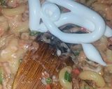 A picture of step 4 of Veg and pasta cubes.