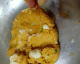 A picture of step 5 of Rajasthani Tikkad.