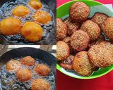 A picture of step 2 of White Maize flour Vada (makai vada).