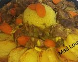 صورة لخطوة 5 من وصفة لحم ضأن مع الخضار ولا اروع🥘🍖🥩🍖🥘