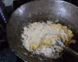 पालक छोले मूंगफली बर्फी रेसिपी चरण 3 फोटो