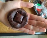 Mennyei duplacsokis keksz🤤🍫🍫 recept fázis 6 fotója