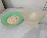 Foto langkah ke 1 dari resep Susu Gandum (Oat Milk) hanya 2 bahan.