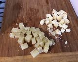 Une image de l'étape 4 de Salade de romaine aux deux fromages de brebis et herbes aromatiques.