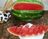 Foto del paso 3 de la receta: La espectacular manera de servir una raja de una sandía