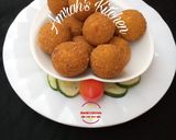 A picture of step 16 of Potato balls.