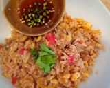 รูปขั้นตอนการทำที่ 5 ของ ข้าวผัดรถไฟ(มังสวิรัติ)