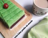 Cara Membuat Brownies kukus pandan ala amanda 5