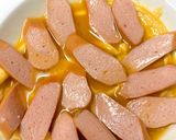 รูปขั้นตอนการทำที่ 3 ของ ม่าเกาหลีไข่ข้น ไมโครเวฟ🥚🍲
