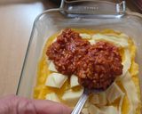 Foto del paso 4 de la receta: Polenta de harina de maíz orgánica con "boloñesa" de soja texturizada orgánica 🌽 🌱