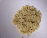 Foto del paso 1 de la receta: Hamburguesas de lentejas, quinoa y arroz yamaní