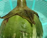 Hình bước làm 1 của món Cà Bát Trộn Mắm Nêm