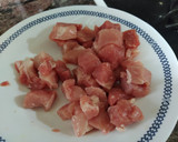 Foto del paso 4 de la receta: Patatas estofadas con tacos de jamón