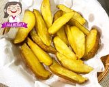 Foto langkah ke 2 dari resep Vegan Potato Wedges alaMetut 👩🍳.