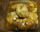 A picture of step 4 of sweet garlic chicken.