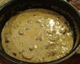 A picture of step 5 of Butter poached mushrooms..