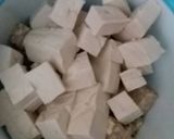 Foto langkah ke 2 dari resep Oseng kacang panjang taoge tahu tempe.