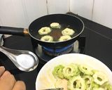 Hình bước làm 1 của món Khổ hoa chiên giòn (món chay)