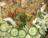 A picture of step 4 of Noodles soup.