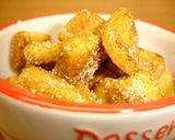 A picture of step 8 of Bread Crust is Delicious! Crunchy Bite Size Rusk.