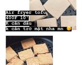 Hình bước làm 1 của món Đậu hủ chiên và cà tím sốt nước tương hành