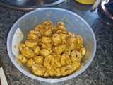 Indiai, tejszínes soya egytálétel (Malai Soya Chaap)