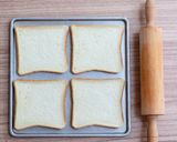 Foto langkah ke 1 dari resep Dulce de Leche Cinnamon Roll Toast Up.