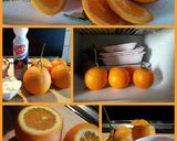 A picture of step 1 of AMIEs Orange Icecream.