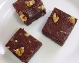 A picture of step 5 of 3 Chocolate Bar Brownie.