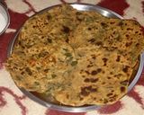 A picture of step 11 of Fenugreek paratha.