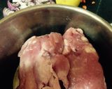 A picture of step 1 of My Sweet Gammon Bake with Potato Crunchies. 😘.